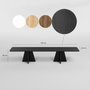 Hanah Home Mushroom Mueble de TV Negro